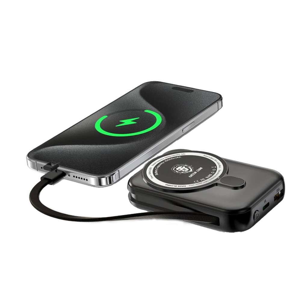 Green Lion WELLINGTON 10000mAh MagSafe Power Bank PD 35W - Linkphones Center
